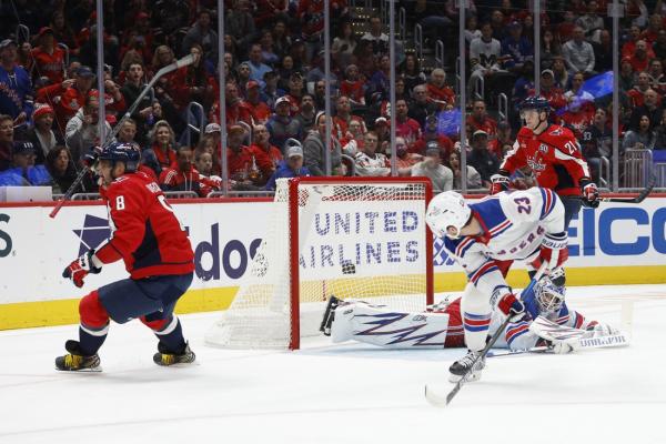 Alex Ovechkin 10 goals from Great One as Caps visit Rangers