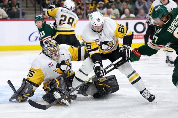 Penguins rally past Wild to extend point streak