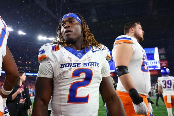 RB Ashton Jeanty skipping drills at NFL Combine