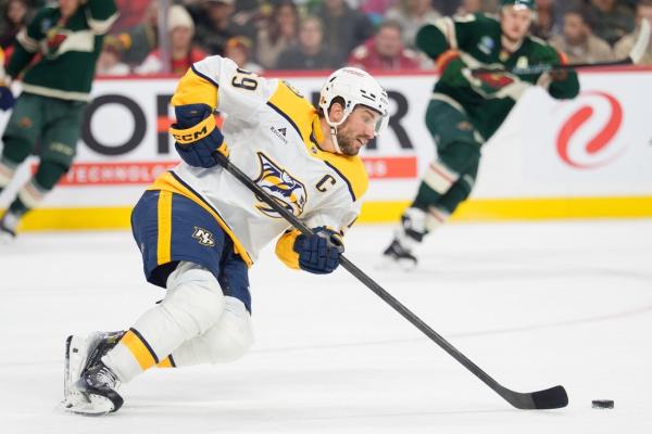 Steven Stamkos' OT goal lifts Predators over Wild