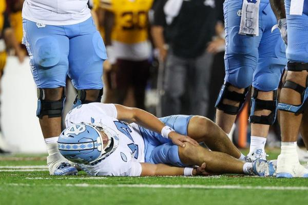 North Carolina QB Max Johnson (broken leg) out for season