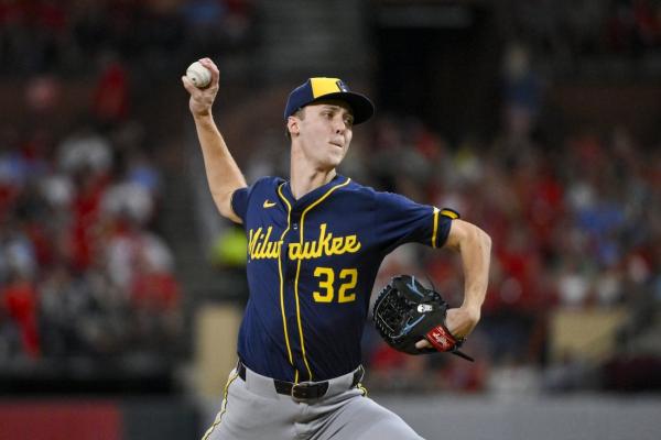Jacob Misiorowski makes Brewers’ NLDS roster; Rhys Hoskins left off