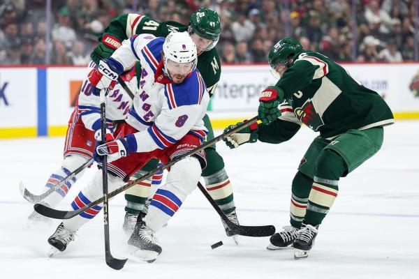 Rangers snap skid with overtime win over Wild