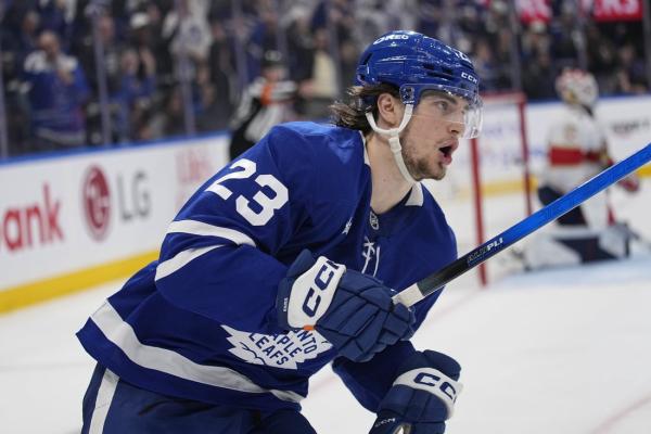 Reports: Maple Leafs sign F Matthew Knies to 6-year, $46.5 contract extension
