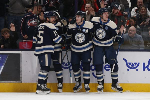 Set to host Sharks, Zach Werenski, Blue Jackets on hot streak