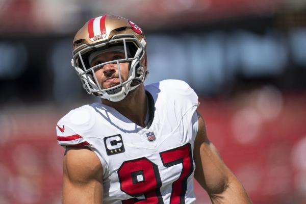 Report: Torn ACL to end 49ers DE Nick Bosa’s season
