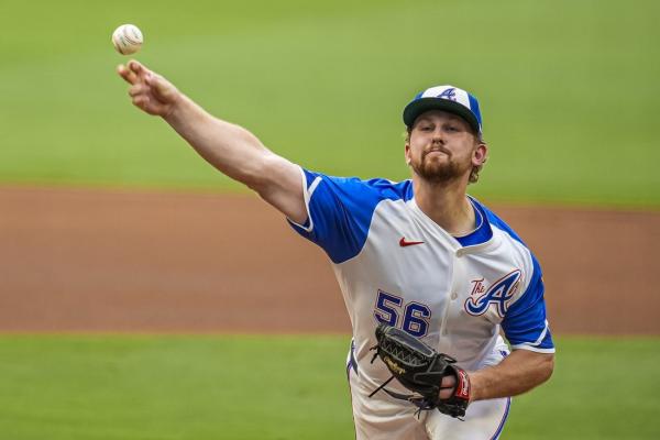 Spencer Schwellenbach, Braves too strong for Phillies