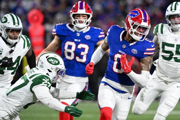 Mitchell Trubisky tosses 4 TDs as Bills dominate Jets