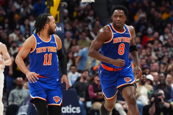 OG Anunoby, Jalen Brunson set career-highs as Knicks rout Nuggets thumbnail