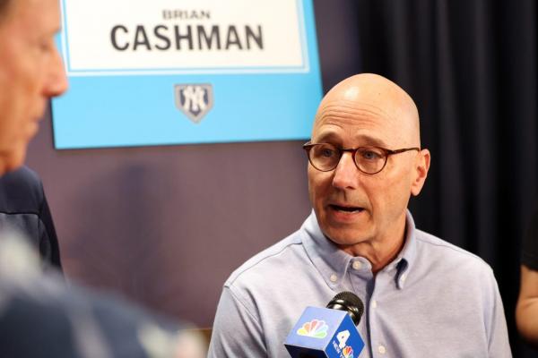 Yankees GM Brian Cashman joins team on road amid slump thumbnail