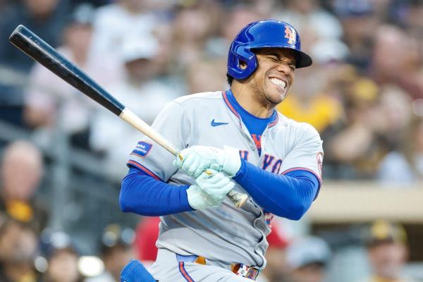 Mets star Juan Soto (foot) out of lineup vs. Padres