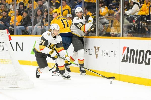 Golden Knights C William Karlsson out with week-to-week injury