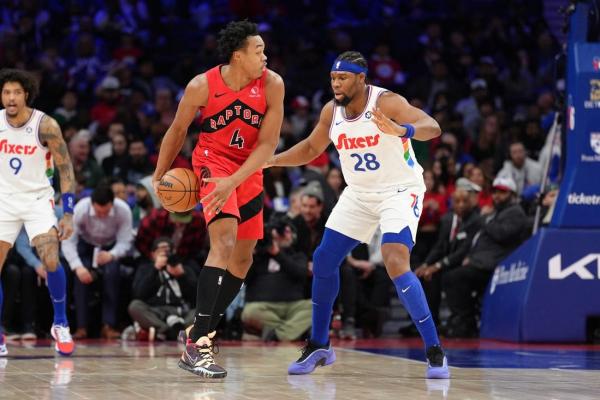 Raptors notch rare road win vs. slumping 76ers