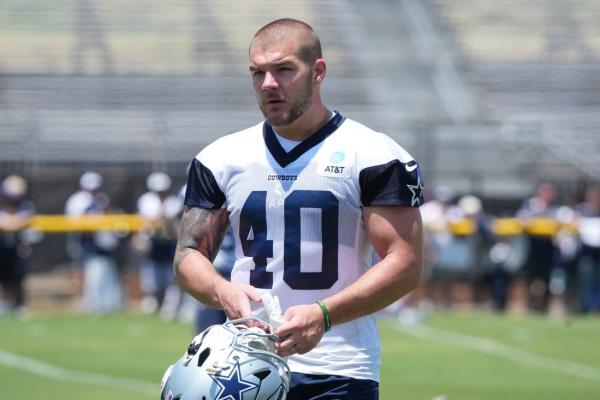 Cowboys FB Hunter Luepke agrees to 2-year contract extension