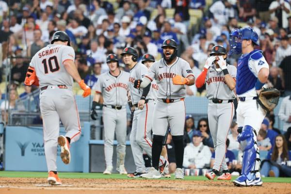 Casey Schmitt’s first grand slam lifts Giants past Dodgers