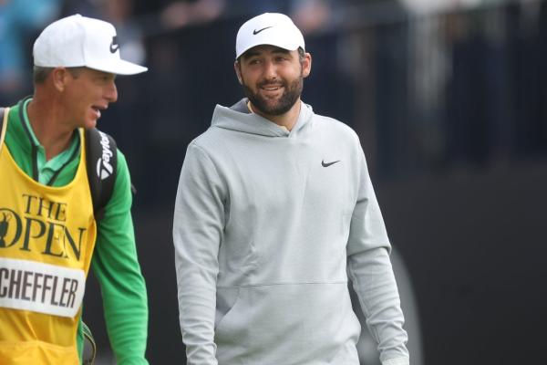 Scottie Scheffler holds lead at midway point of The Open