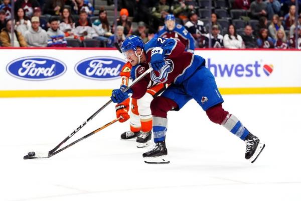 NHL roundup: Avs get first win on Nathan MacKinnon’s OT goal