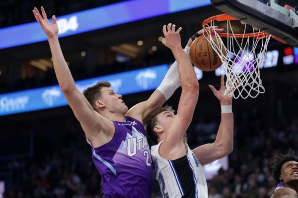 Balanced Jazz top slumping Magic, halt 8-game slide