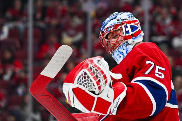 Canadiens re-sign G Jakub Dobes to 2-year deal