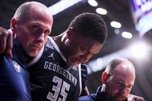 Georgetown’s Thomas Sorber (foot) to undergo season-ending surgery