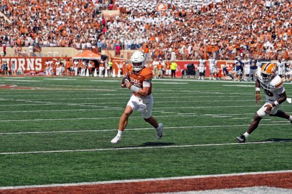 Arch Manning overcomes slow start to lead No. 7 Texas past UTEP