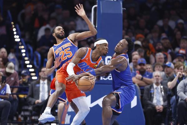 Thunder take down Knicks for 14th straight win