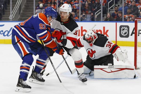 Jake Allen strong in net as Devils shut out Oilers