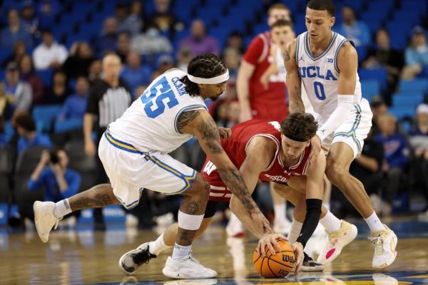 UCLA’s bench delivers in tight win vs. No. 18 Wisconsin