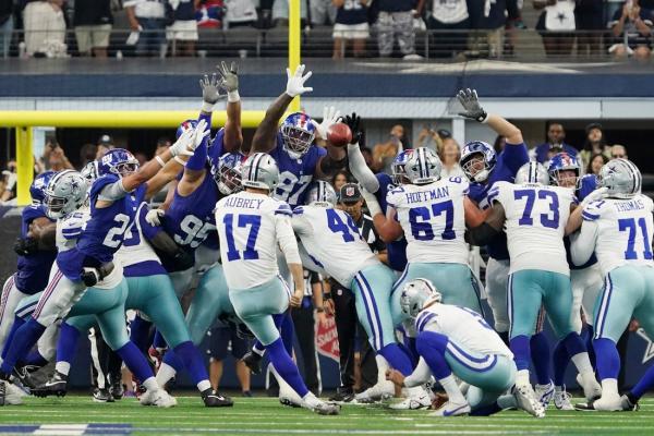 NFL roundup: Brandon Aubrey's buzzer field goals lift Cowboys past Giants in OT