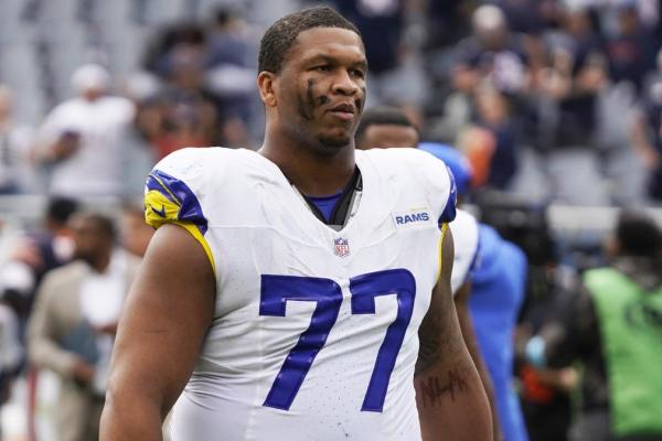 Report: Rams LT Alaric Jackson dealing with blood clots