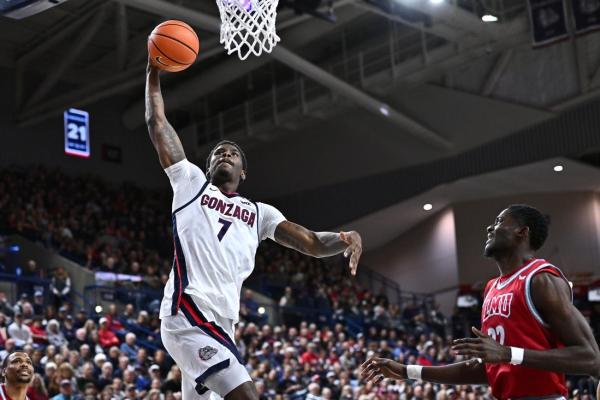 No. 7 Gonzaga heats up after slow start, routs Loyola Marymount