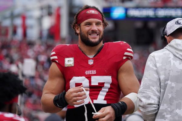 49ers star defensive end Nick Bosa to miss third straight game