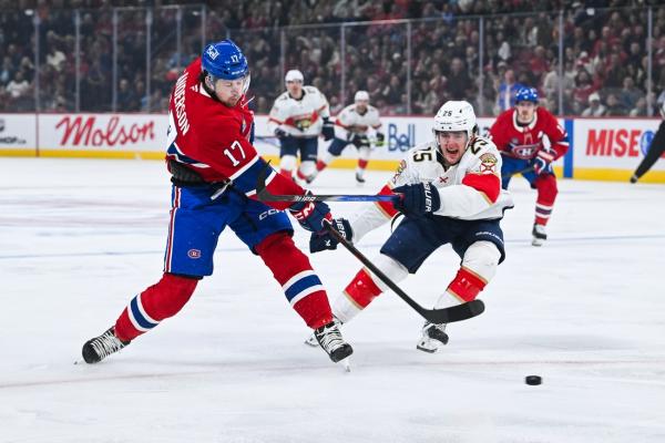 Christian Dvorak’s 100th career goal helps Canadiens beat Panthers