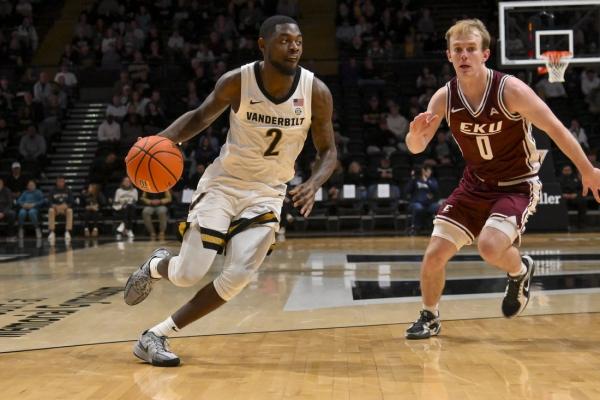 Tyler Harris nets 17 as Vanderbilt crushes Eastern Kentucky