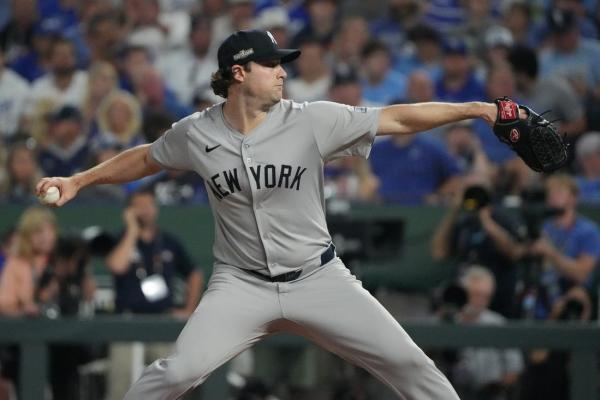 Behind Gerrit Cole, Yankees eliminate Royals