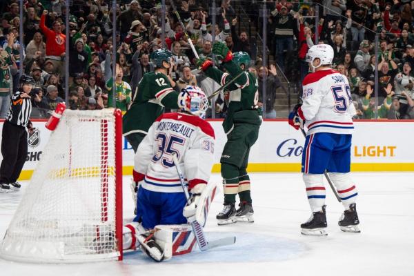 Filip Gustavsson’s shutout helps Wild defeat Canadiens