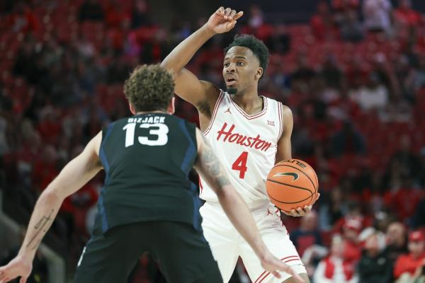 No. 15 Houston rides balanced offense into league opener at Oklahoma St.