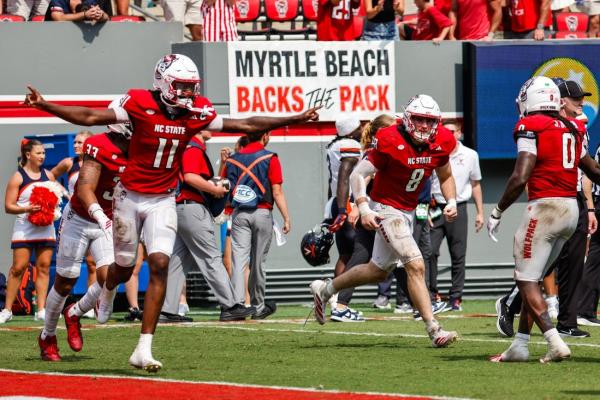 Undefeated NC State, Wake Forest tangle in ACC opener