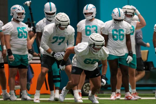 Dolphins OL Andrew Meyer to miss ‘weeks’ with injury