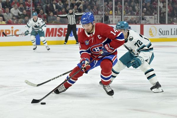 Cole Caufield’s OT winner lifts Canadiens over Sharks