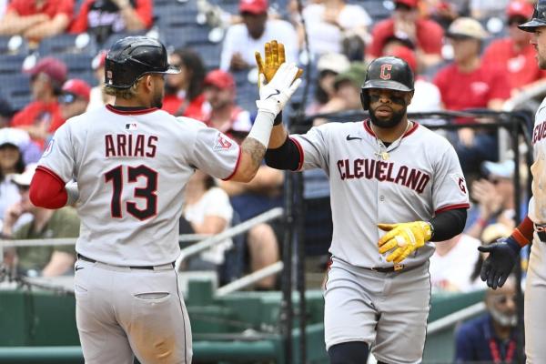 Guardians’ eight-run inning fuels victory over Nationals