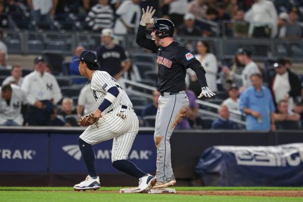 Guardians erupt for six runs in 12th to win marathon affair vs. Yankees thumbnail