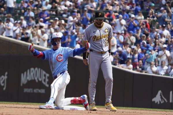 Jack Suwinski’s late homer lifts Pirates past Cubs