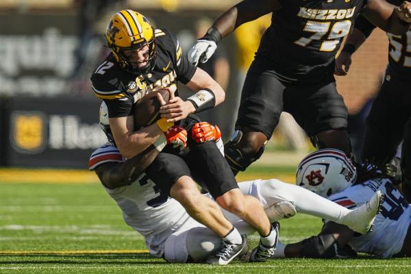 QB Brady Cook, No. 19 Missouri surge past Auburn