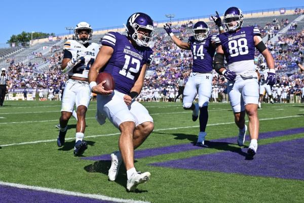 Northwestern turns to new QB against Eastern Illinois