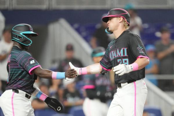 Marlins’ Kyle Stowers walks off Athletics’ Mason Miller with grand slam