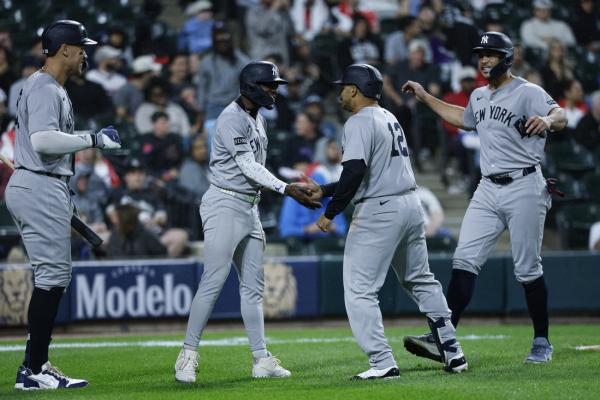 Trent Grisham’s slam sends Yankees to rout of White Sox