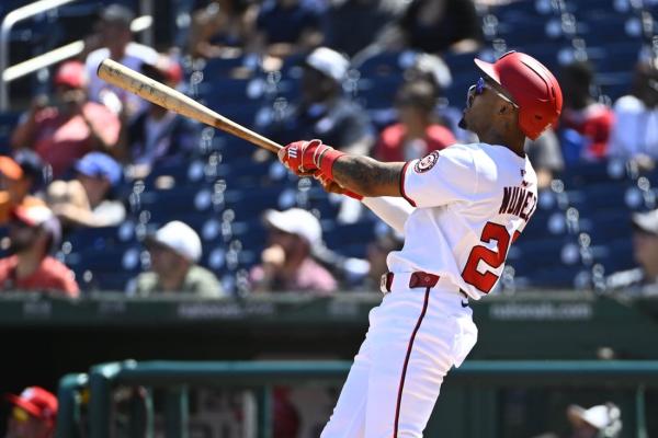 Nasim Nunez belts first two MLB homers as Nationals sweep Marlins
