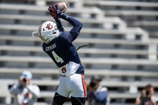 Auburn WR Malcolm Simmons arrested for domestic assault