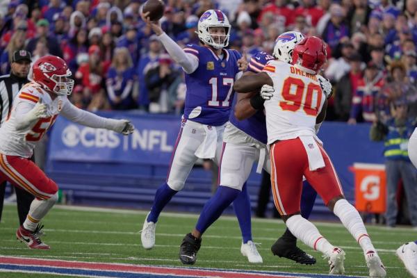 Chiefs-Bills game draws 30.8M viewers, 2nd-most this season